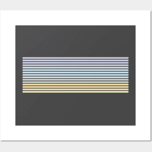 Retro Summer Stripes Posters and Art